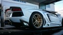 Lamborghini Aventador Gets Carbon Body Kit from Rowen Japan