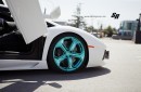 Lamborghini Aventador Gets Crazy Brilliant Emerald PUR Wheels