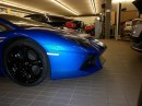 Lamborghini Aventador in Blue Nethus