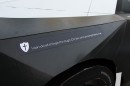 Lamborghini Aventador Police Car: Half-Scale Cardboard Model