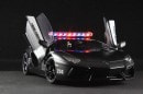 Lamborghini Aventador Police Car Scale Model