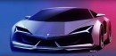 Lamborghini Aventador Replacement Rendered