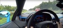 Lamborghini Aventador S Passes Cars at 190 MPH (307 KM/H) on Autobahn