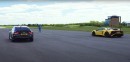 Tuned Audi RS7 vs. Lamborghini Aventador SV drag race