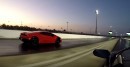 Lamborghini Aventador SVJ Drag Races Huracan