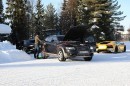 Lamborghini Aventador Test Vehicle Crash