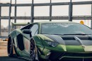 Lamborghini Aventador "Zero Fighter" Combines Liberty Walk Kit With Warbird Looks