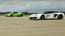 Lamborghini Avetador SVJ Drag Races Huracan Performante, Teaches It a Lesson