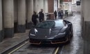 Transformers 5 movie set in London: Lamborghini Centenario