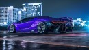 Slammed Lamborghini Centenario rendering
