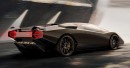 Lamborghini Countach 50th Anniversary Design Study by ARC Design