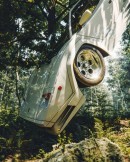 Lamborghini Countach Abandoned in the Woods rendering