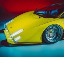 Lamborghini Countach "Cyber Plug" rendering