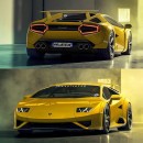 Lamborghini Huracan Gets Modernized as Retro Huracan