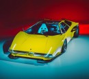 Lamborghini Countach Hybrid Supercar rendering