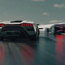 Lamborghini Countach vs Bugatti Bolide