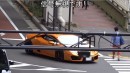 Lamborghini Driver Chased And Ticketed By Patrol Officer On Bicycle In Japan