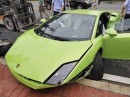 Lamborghini Gallardo Crash in China