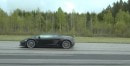 Lamborghini Gallardo LP550-2 Tricolore vs 600 HP VW Golf R drag race