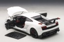 Lamborghini Gallardo Super Trofeo Stradale Scale Model in Bianco Monocerus