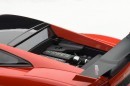 Lamborghini Gallardo Super Trofeo Stradale Scale Model in Rosso Mars