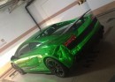 Lamborghini Gallardo Superleggera Chrome Green Wrap