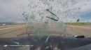 Lamborghini Huracan Blows Glass Engine Cover while Racing