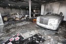 Burned Rolls-Royce