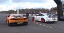 Lamborghini Huracan Drag Races Porsche 911 GT3 RS
