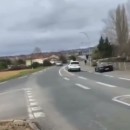 Lamborghini Huracan Performante Hits Peugeot 206