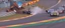 Lamborghini Huracan Has Massive Crash in Super Trofeo Spa Race