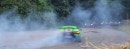 Lamborghini Huracan Performante vs Aventador S Impromptu Drift Battle at Goodwood