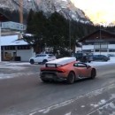 Lamborghini Huracan Hauling a Mattress