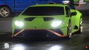 Lamborghini Huracan STO vs Tesla Model 3 on ImportRace