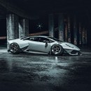 Widebody Lamborghini Huracan rendering