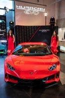 Lamborghini Huracan Evo in the Bucuresti Showroom