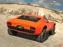 Lamborghini Is Reimagined as Safari-Miura in New Rendering, Looks Mad-Max Ready