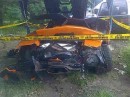 Lamborghini LP670-4 SV crash