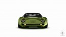 Lamborghini Miura “FR” Features Longitudinal Front-Engine Layout and a Viper V10