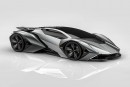 Lamborghini Mosa rendering