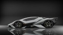 Lamborghini Mosa rendering