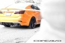 Lamborghini Orange Lexus IS