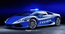 Lamborghini Huracan police car