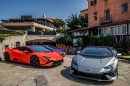 Lamborghini Huracan Tecnica and STO in Sardinia