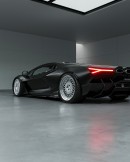 Lamborghini Revuelto on HRE wheels rendering