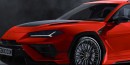Lamborghini RS 6 family car CGI station wagon by Aksyonov Nikita