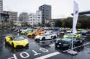 Lamborghini celebrates 60 years in Japan with world-record parade