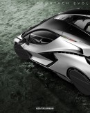 Lamborghini Sian Countach Evoluzione Tribute rendering