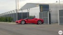 Lamborghini testing Ferrari SF90 Stradale Assetto Fiorano in Sant'Agata Bolognese