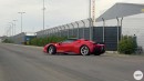 Lamborghini testing Ferrari SF90 Stradale Assetto Fiorano in Sant'Agata Bolognese